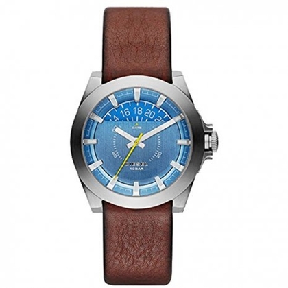 Diesel DZ1696  Watch Strap Brown Leather