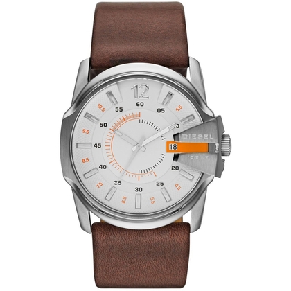 Diesel DZ1668 Watch Strap Brown Leather