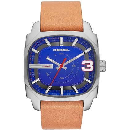 Diesel DZ1653 Watch Strap Brown Leather