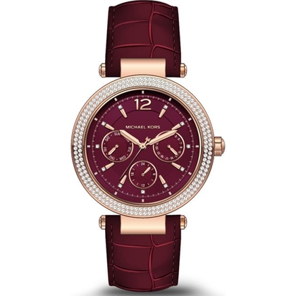 michael kors leather watch strap