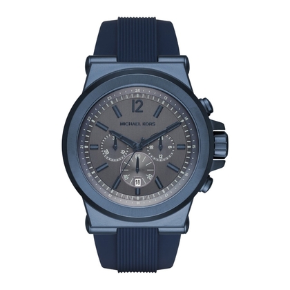 Michael Kors MK8493 Watch Strap Blue Rubber