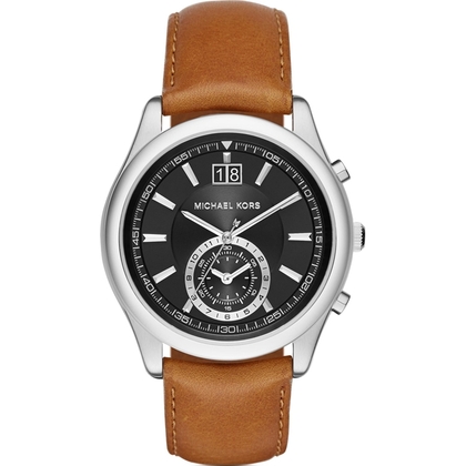 Michael Kors MK8416 Watch Strap Brown Leather