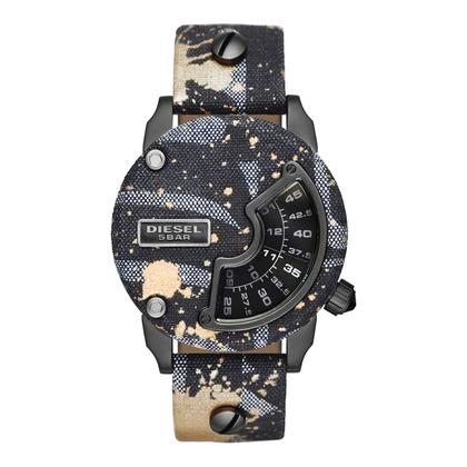 Diesel DZ7389 Watch Strap Camo Leather