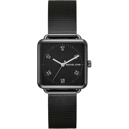 Michael Kors MK8504  Watch Strap Black Mesh (Milanese)