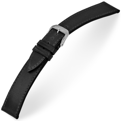 Rios Seattle Watch Strap Shell Cordovan Black