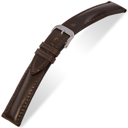 Rios Chicago Watch Strap Shell Cordovan Brown