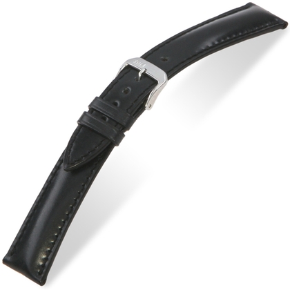 Rios Chicago Watch Strap Shell Cordovan Black