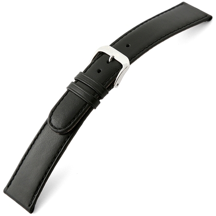 Rios Arizona Watch Strap Saddle Leather Black