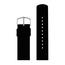 Picto Watch Strap Black Rubber - 20mm