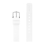 Picto Watch Strap White Silicone Rubber 12mm