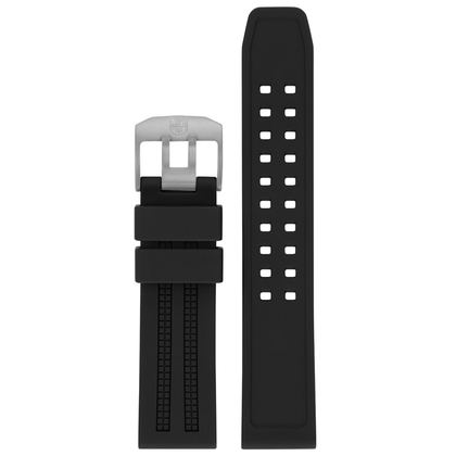 Luminox 8050 8150 8250 8350 Series Watch Strap Black Rubber - FP.8050.20