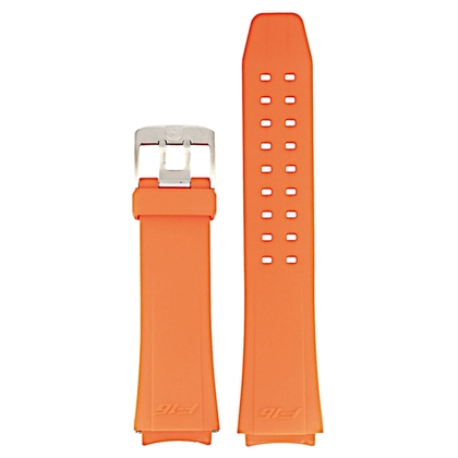 Luminox Series 9109, 9123, 9125, 9129 Watch Band F16 Fighting Falcon Orange Rubber