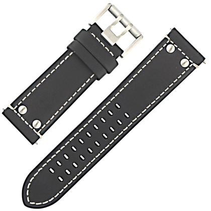 Luminox Atacama Field 1880/1890 Watch Strap Black Leather 26mm - FE.1880.20Q