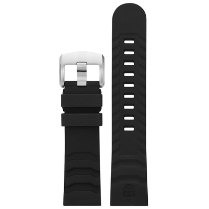 Luminox 3600 3800 Series Watch Strap Black Rubber 24mm - FP.3800.80Q