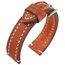 Hirsch Liberty Artisan Watch Band Leather Golden Brown