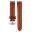 Hirsch Liberty Artisan Watch Band Leather Golden Brown