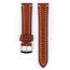 Hirsch Liberty Artisan Watch Band Leather Golden Brown