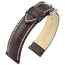 Hirsch Modena Calfskin Watchband Alligatorgrain Brown
