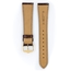 Hirsch London Watch Strap Alligator Skin Matte Brown