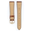 Hirsch London Watch Strap Alligator Skin Matte Golden Brown