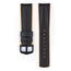Hirsch Ayrton Performance Collection Black/Orange Leather/Rubber 300m WR