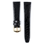 Hirsch Prestige Crocodile Skin Watch Band Black