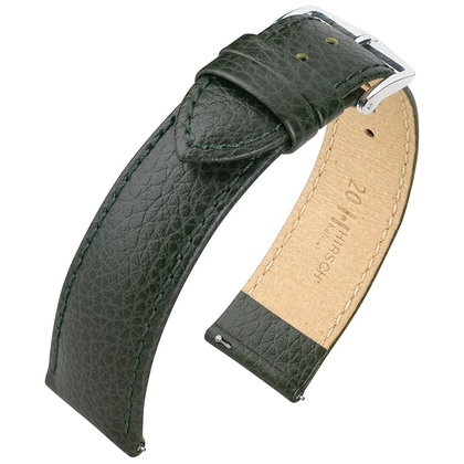 Hirsch Kansas Watchband Buffalograin Green