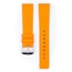 Hirsch Pure Watch Band Caoutchouc Orange