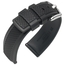 Hirsch Accent Watch Strap Caoutchouc Black