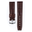 Hirsch Tritone Watch Strap Louisiana Alligator Skin Semi-Matte Brown