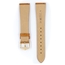 Hirsch Massai Watch Strap Ostrich Skin Golden Brown