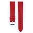 Hirsch Toronto Watch Strap Italian Calf Skin Red