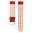 Hirsch Toronto Watch Strap Italian Calf Skin Red