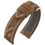 Hirsch Lynyrd Watch Strap Kudu Antelope Skin Matte Brown