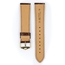 Hirsch Genuine Alligator Louisiana Watch Strap Alligator Skin Mat Brown