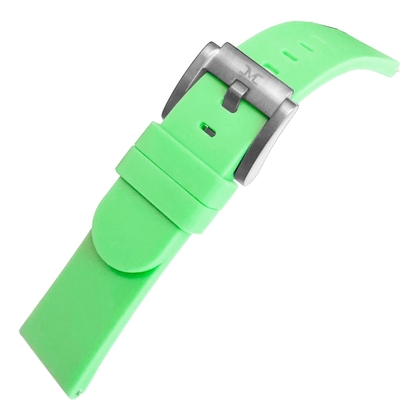 Marc Coblen / TW Steel Silicone Watch Strap Light Green 22mm