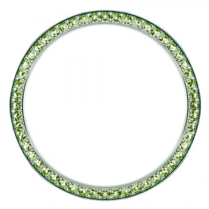 Marc Coblen / TW Steel Bezel 42mm Stainless Steel Light Green Crystals - MCB42S214