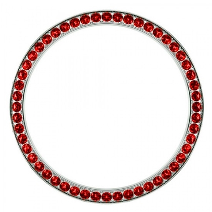 Marc Coblen / TW Steel Bezel 42mm Stainless Steel Red Crystals - MCB42S227