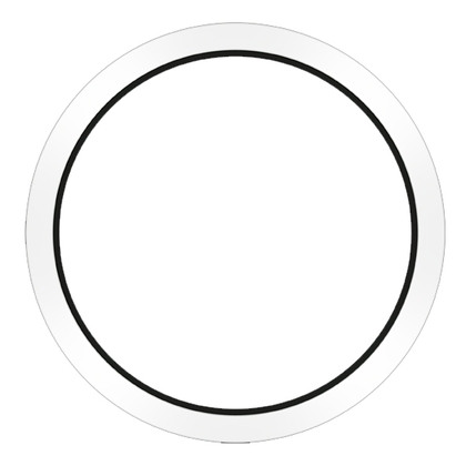 Marc Coblen / TW Steel Bezel 50mm Black Steel White Ceramic - MCB50BCWHITE
