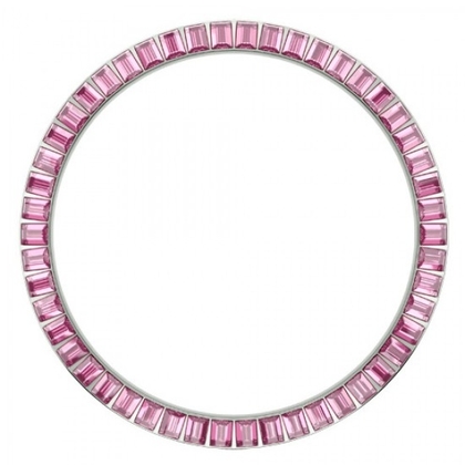 Marc Coblen / TW Steel Bezel 45mm Stainless Steel Pink Crystals - MCB45S209