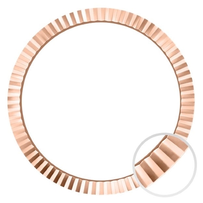 Marc Coblen / TW Steel Bezel 50mm Rosegold Steel Fluted - MCB50RE