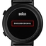Braun BN0036BKBKMHG Watch Strap Black Mesh (Milanese)