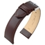 Hirsch Osiris Watch Band Box Leather Dark Brown