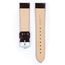 Hirsch Osiris Watch Band Box Leather Dark Brown