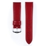 Hirsch Osiris Watch Band Box Leather Red