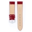 Hirsch Osiris Watch Band Box Leather Red