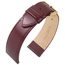 Hirsch Osiris Watch Band Box Leather Burgundy