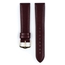 Hirsch Osiris Watch Band Box Leather Burgundy