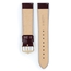 Hirsch Osiris Watch Band Box Leather Burgundy