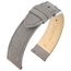 Hirsch Nubuck Watch Strap Leather Gray